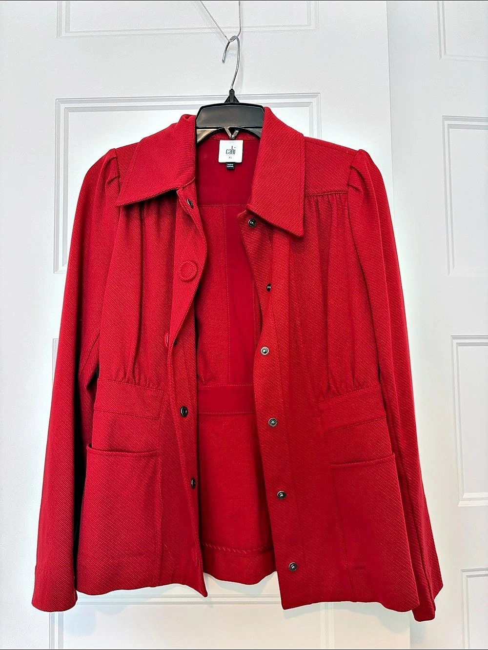 cabi Spencer Jacket Red XS